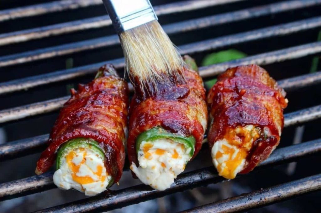 Grilled Bacon Jalapeño Wraps