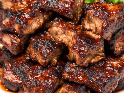 Grilled BBQ Short Ribs with Dry Rub