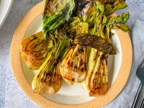 Grilled Bok Choy