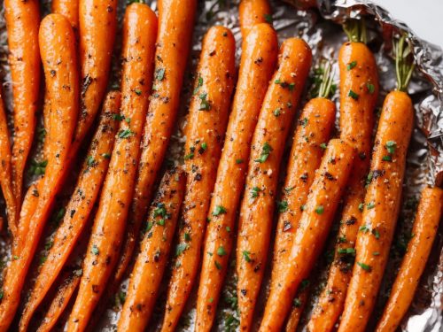 Grilled Carrots in Foil