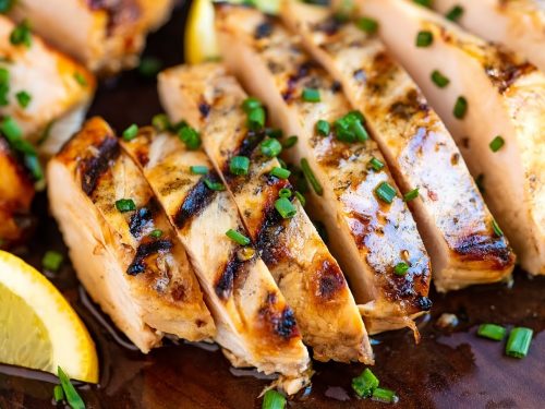 Grilled Chicken and Herbs