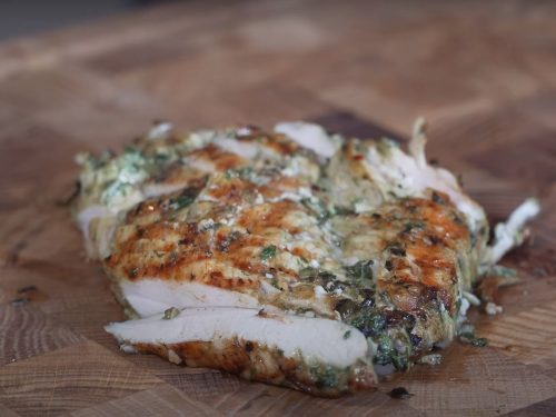 Grilled Chicken with Herbs