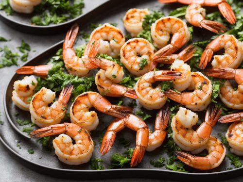 Grilled Garlic Butter Shrimp