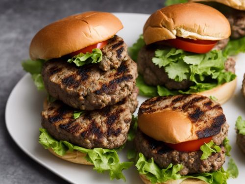 Grilled Lamb Burgers