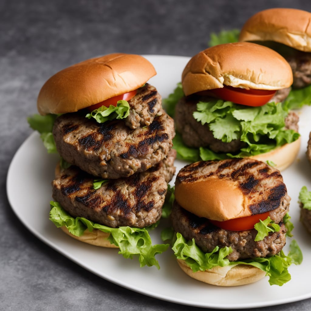 Grilled Lamb Burgers