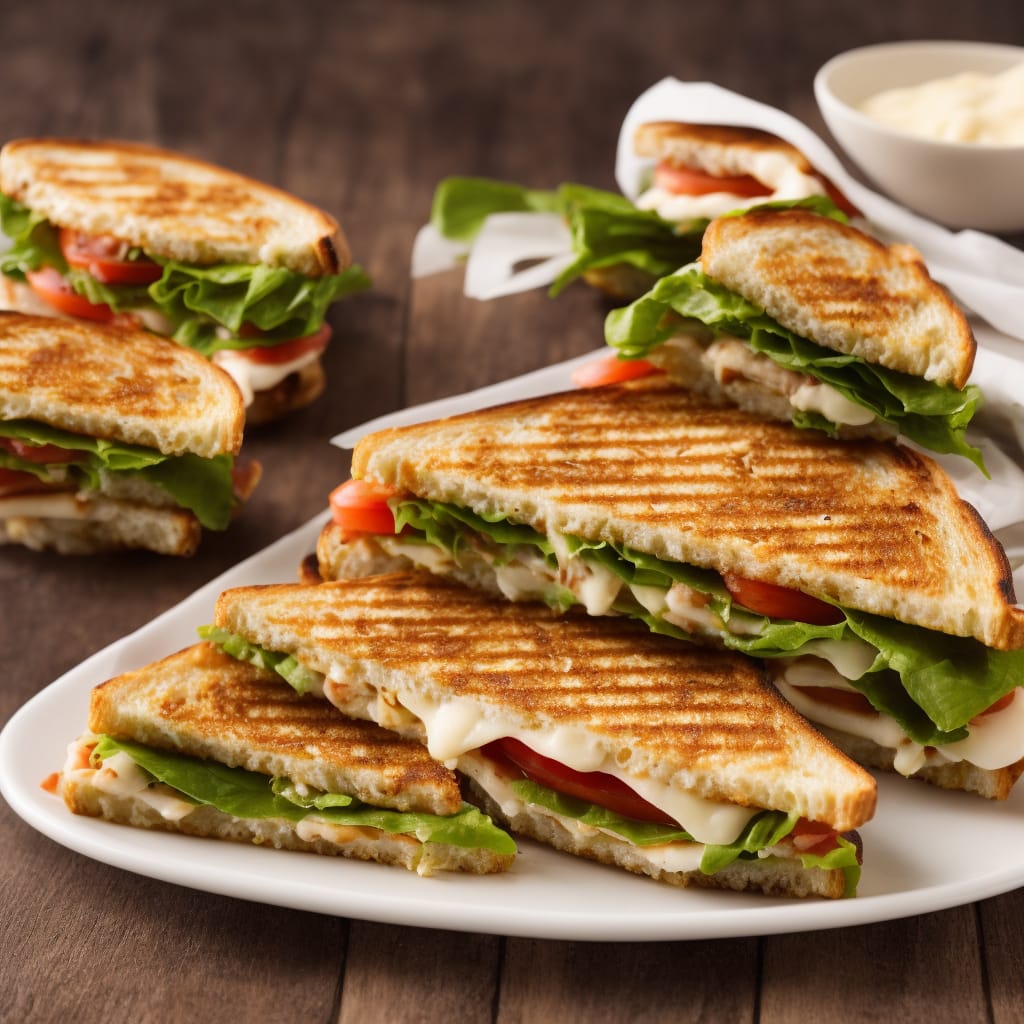 Grilled Panini Sandwich Without a Panini Maker