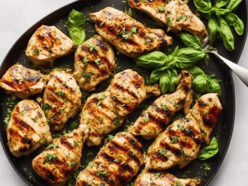 Grilled Pesto-Marinated Chicken Recipe