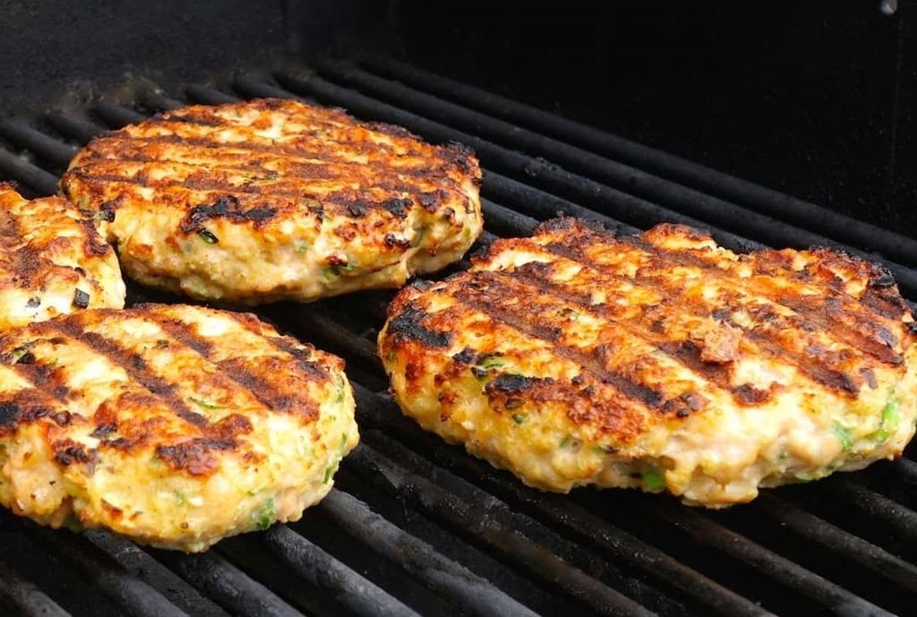 Grilled Salmon Patties