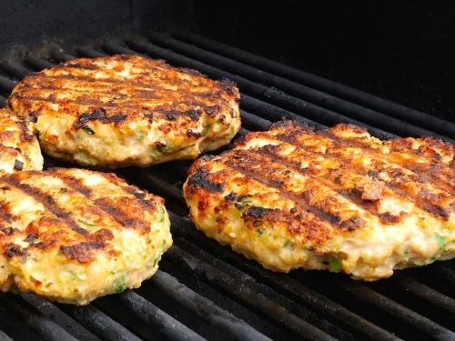 Grilled Salmon Patties