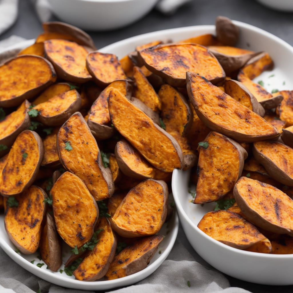 Grilled Sweet Potato Wedges