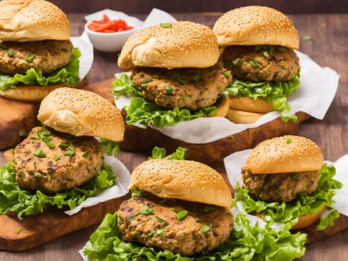 Ground Chicken Burgers Recipe