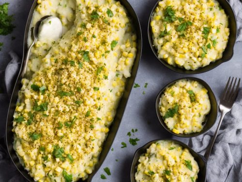 Haddock & Leek au Gratin with Sweetcorn Mash