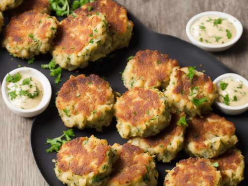 Hake Fish Cakes with Mustard Middles