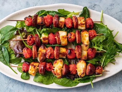 Halloumi Skewers