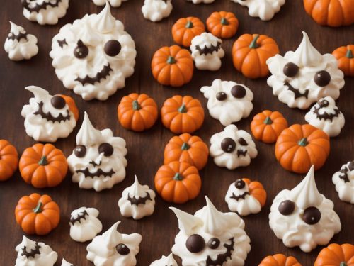 Halloween Meringue Monsters