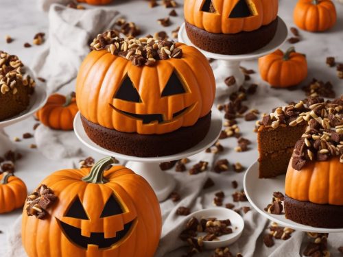 Halloween Pumpkin Cake