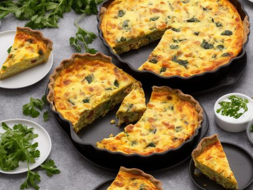 Ham and Vegetable Quiche