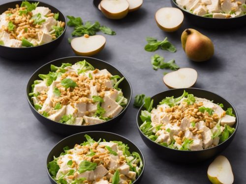 Ham, Cheese & Pear Salad