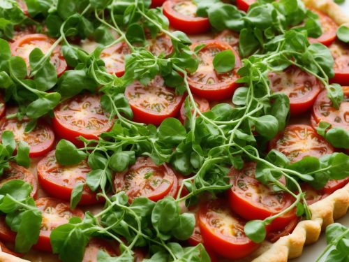 Ham, Tomato & Watercress Tart