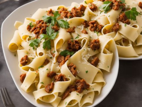 Hand-cut Pappardelle