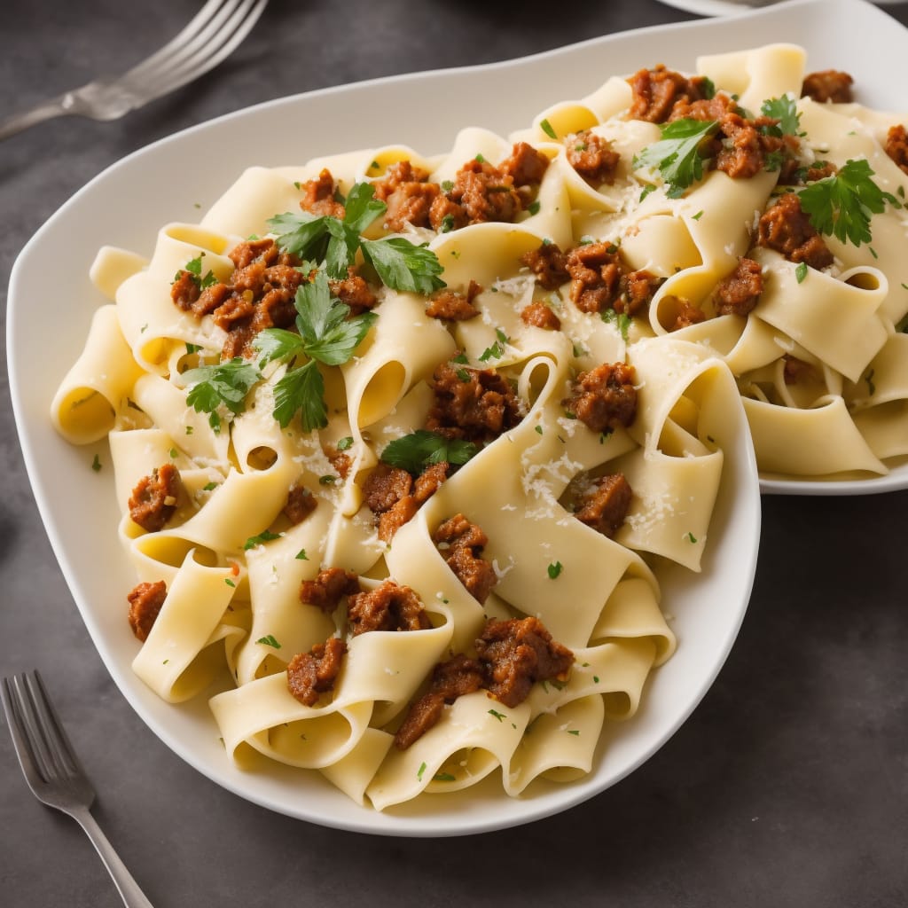 Hand-cut Pappardelle