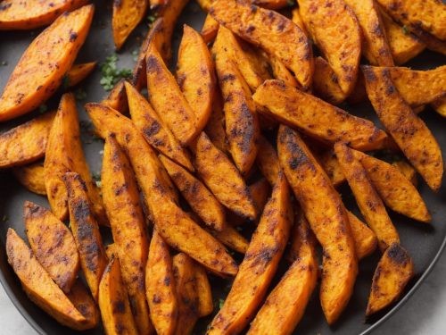 Harissa Sweet Potato Wedges