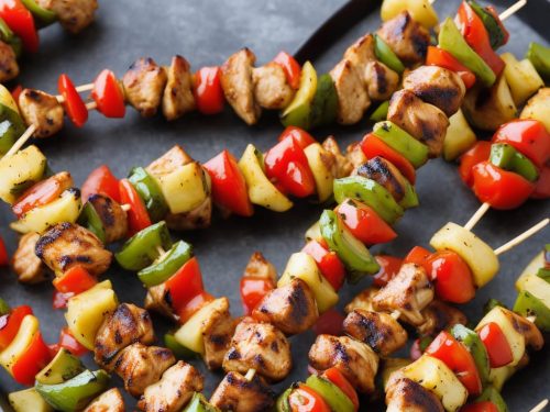 Hawaiian Chicken Kabobs