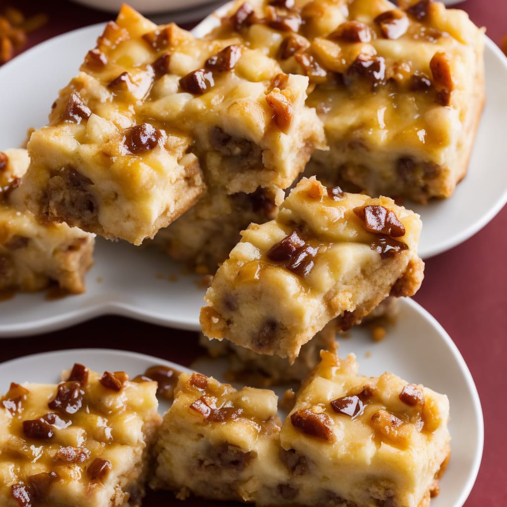 Hawaiian Roll Bread Pudding