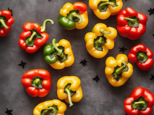 Healthy Halloween Stuffed Peppers