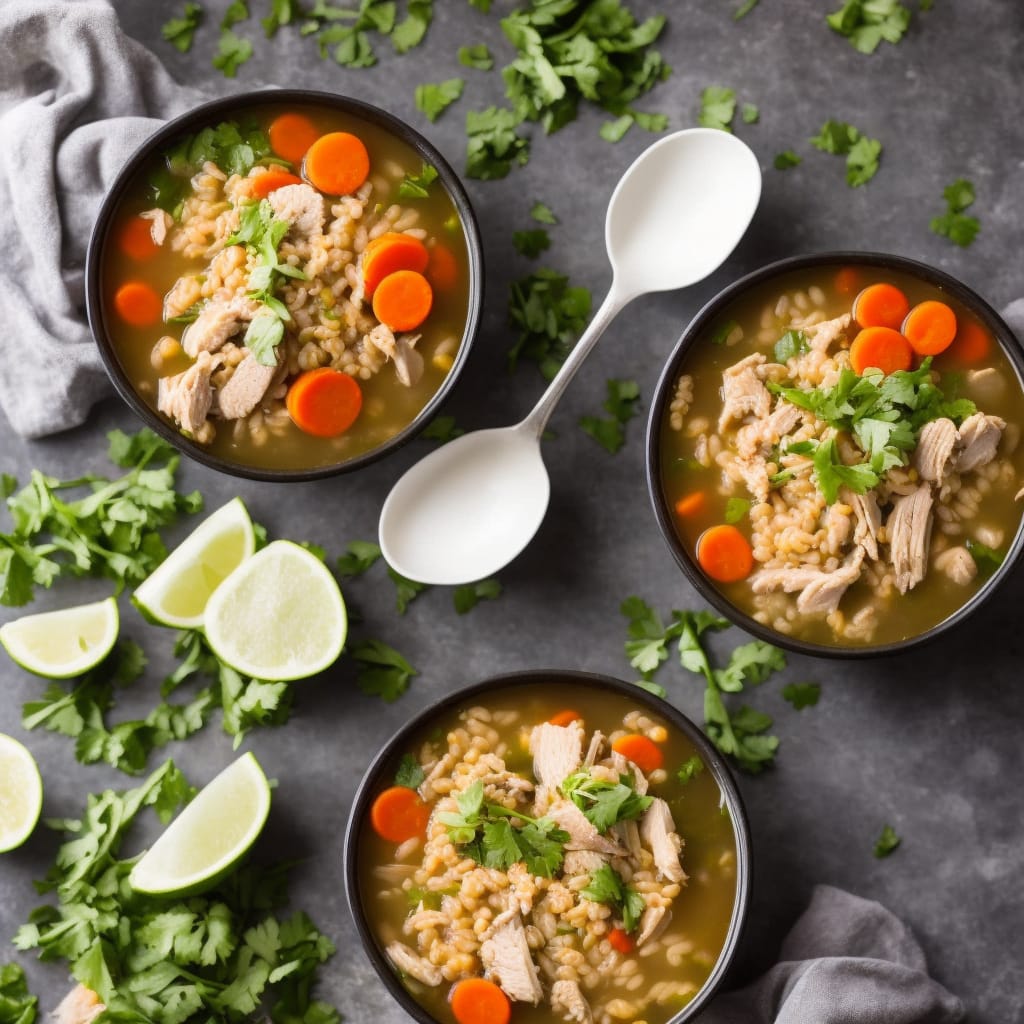 Hearty Barley Turkey Soup