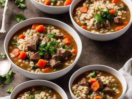 Hearty Lamb & Barley Soup