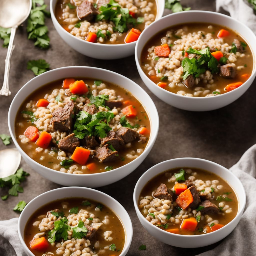 Hearty Lamb & Barley Soup