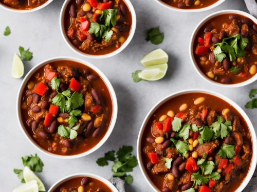 Hearty Vegan Slow-Cooker Chili Recipe