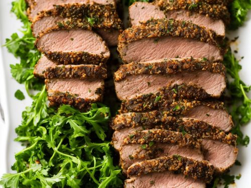 Herb-Crusted Pork Sirloin Roast