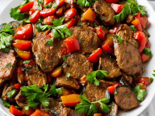 Herb & Garlic Pork with Summer Ratatouille