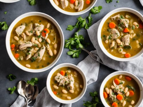 Herby Chicken & Butter Bean Soup