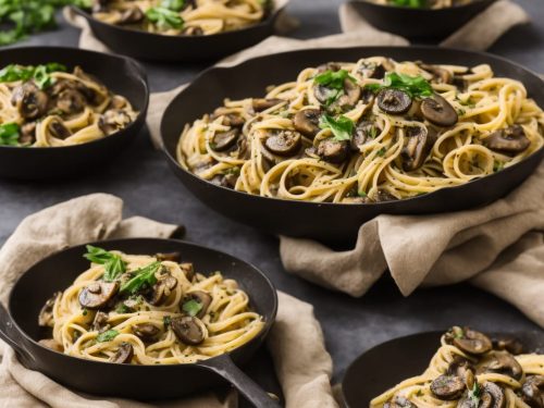 Herby Mushroom Pasta