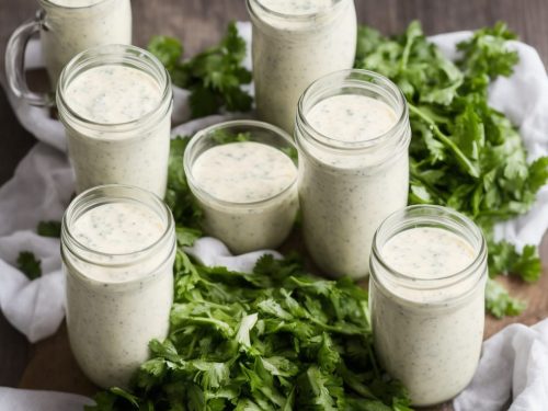 Homemade Buttermilk Ranch Dressing