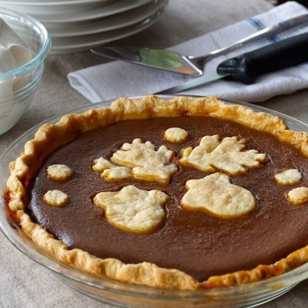 Homemade Fresh Pumpkin Pie