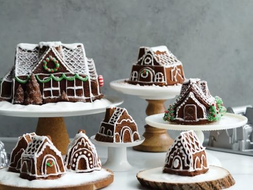 Homemade Gingerbread Cottage