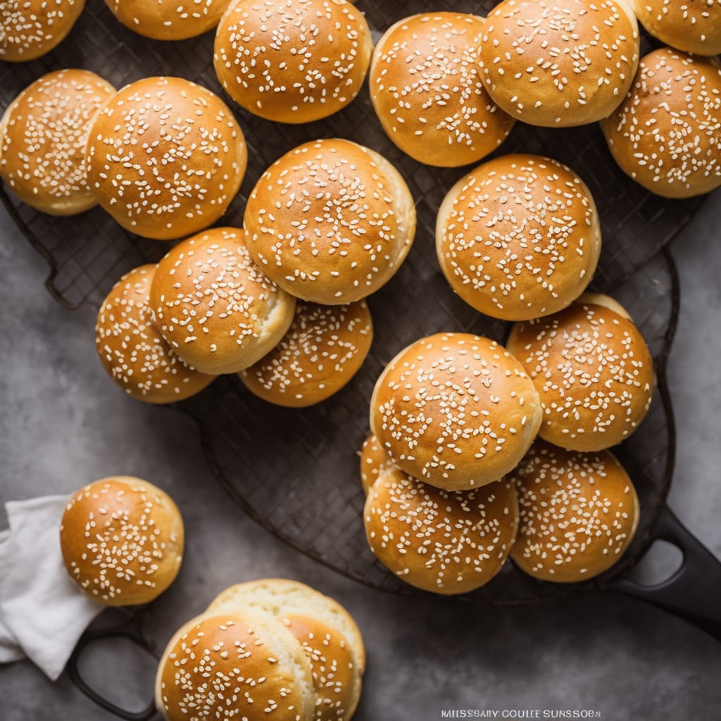 Homemade Hamburger Buns