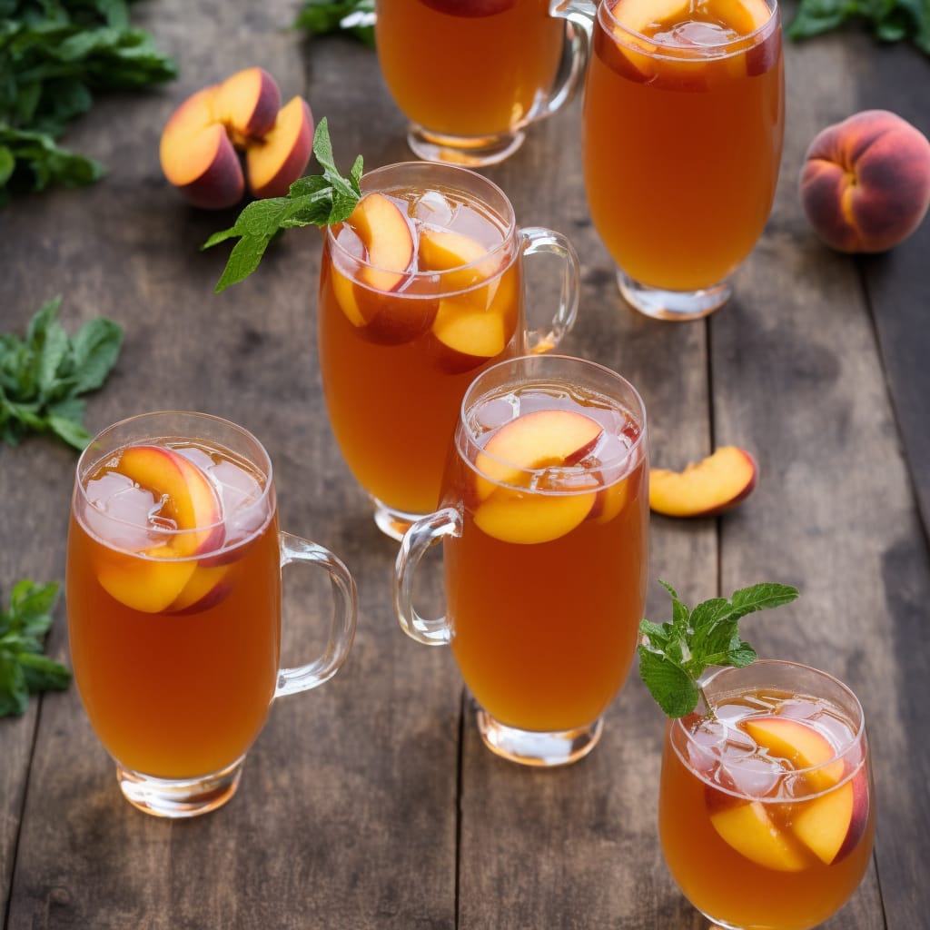 Homemade Peach Tea Recipe