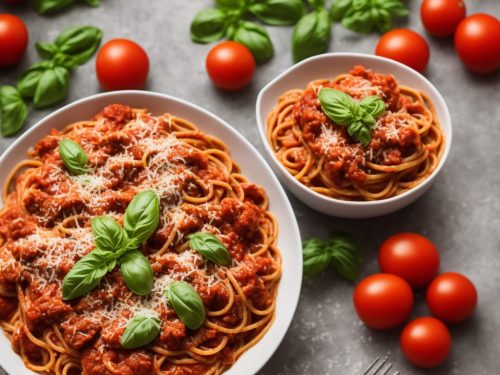 Homemade Tomato Basil Pasta Sauce