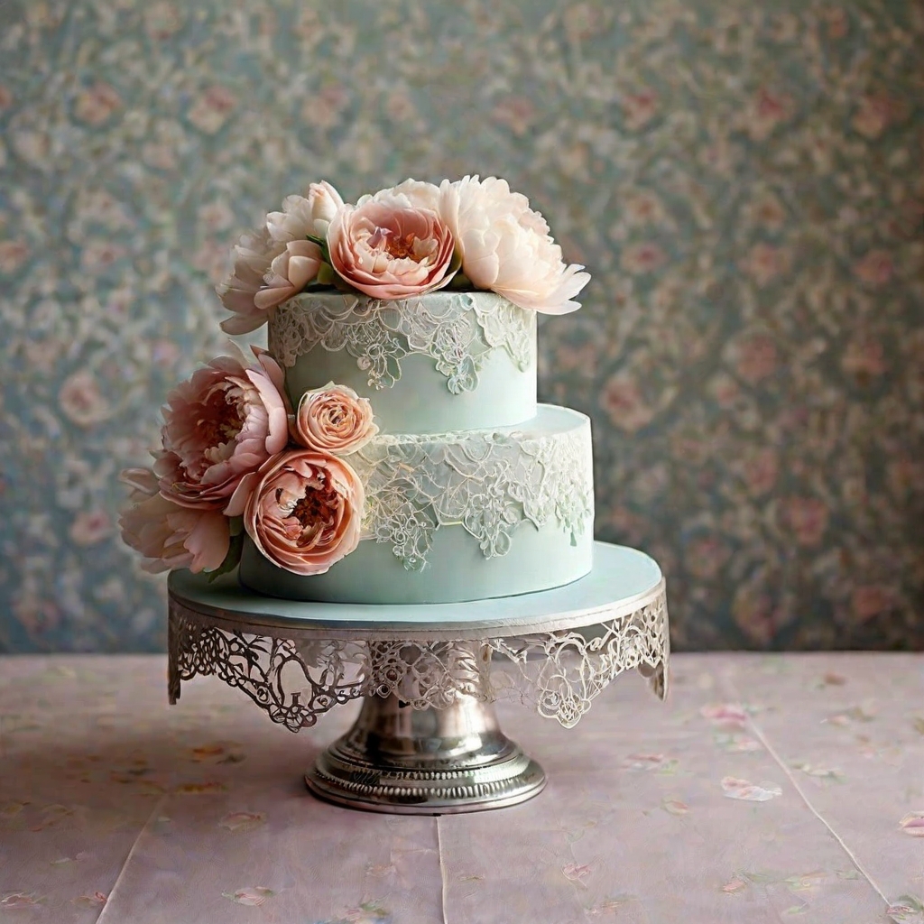 Homemade Wedding Cake