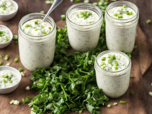 Homestyle Garlic Ranch Dressing