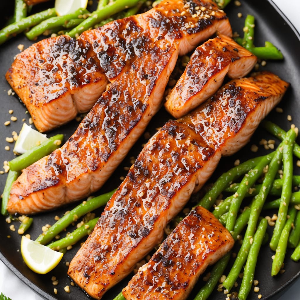 Honey-Ginger Grilled Salmon