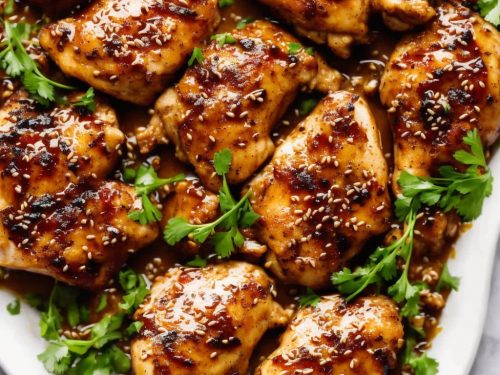 Honey Mustard Chicken Thighs