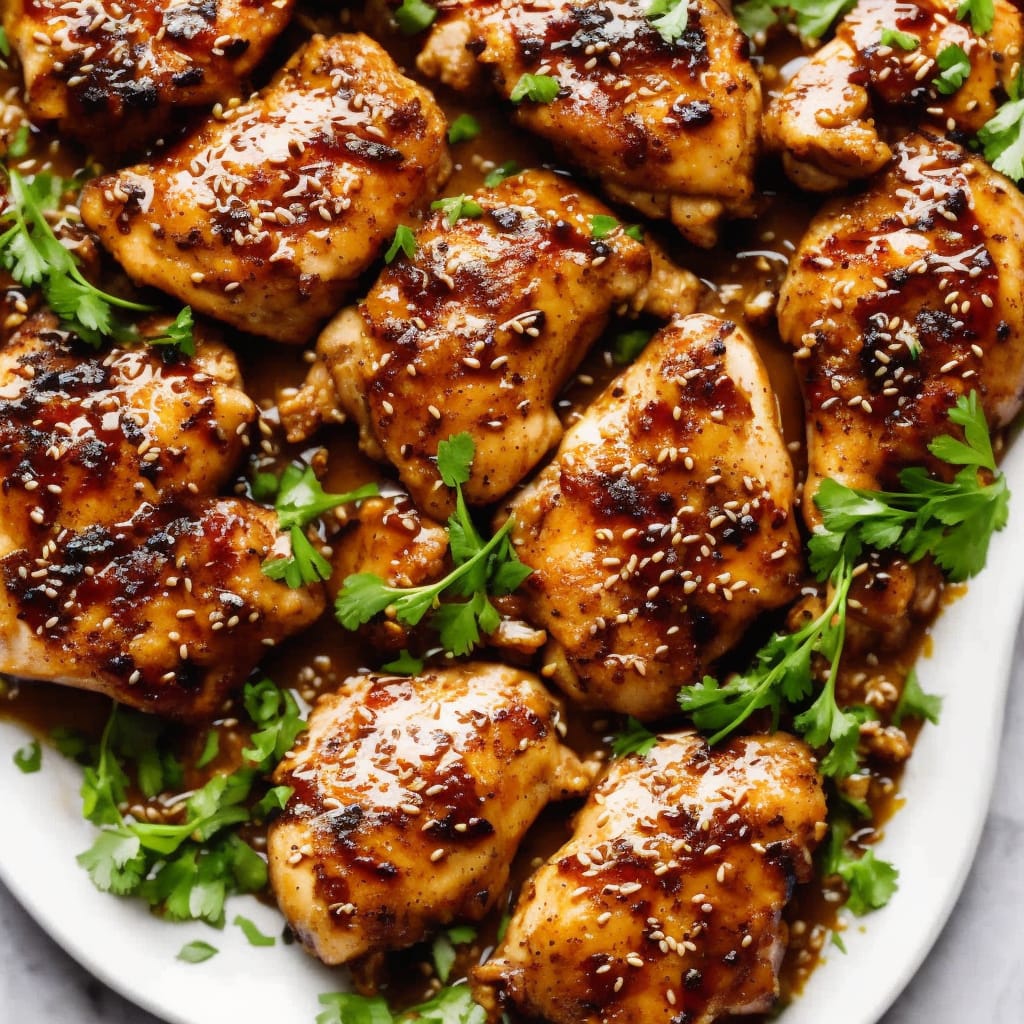 Honey Mustard Chicken Thighs