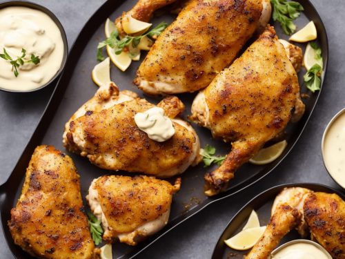 Honey, Mustard & Crème Fraîche Baked Chicken