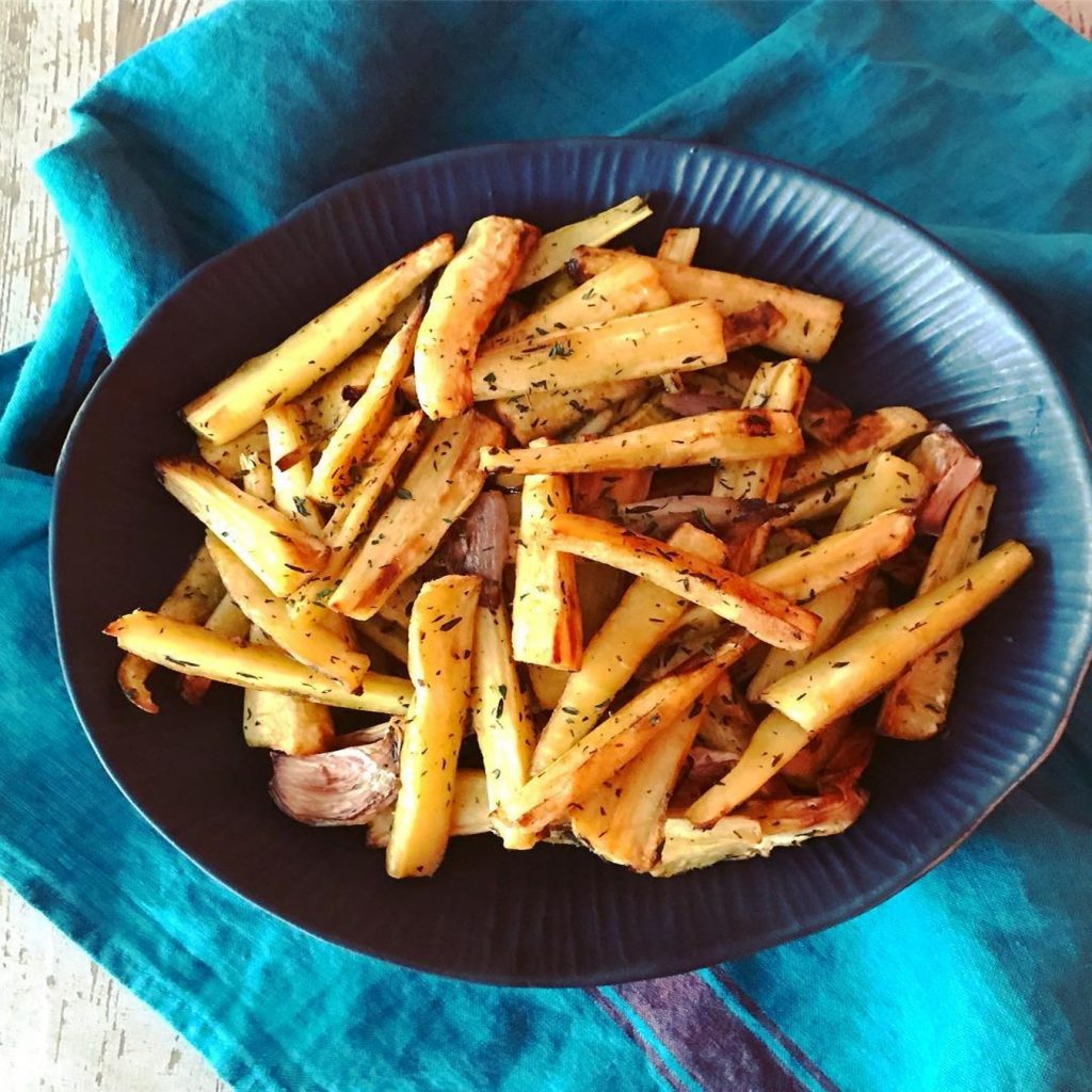 Honey-Roasted Parsnips